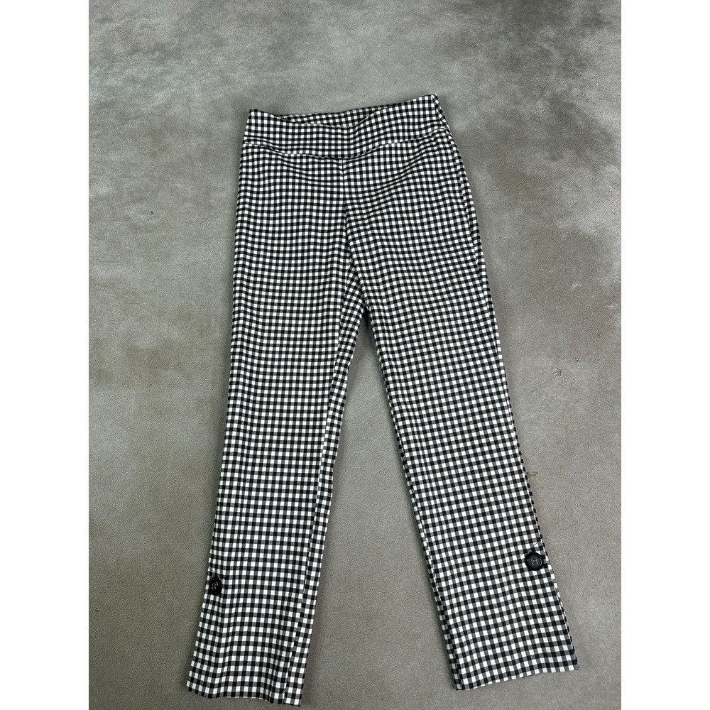 Up! trousers Women's Pants Size 2 Checkered